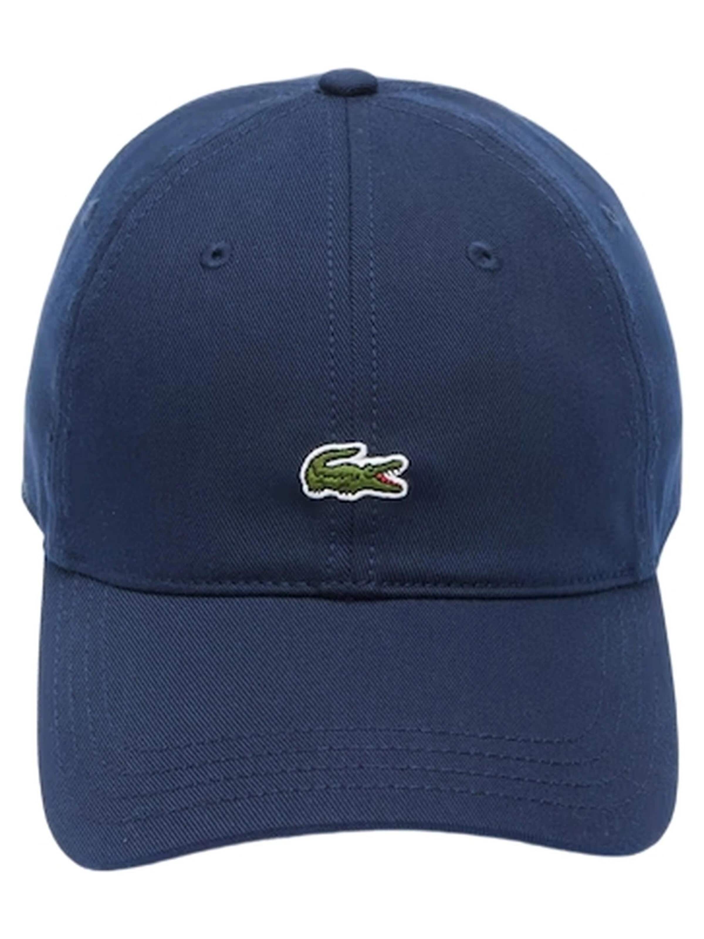 LACOSTEŠilterica 'Gorra lacoste marino small logo unstructured cap 6' - plava boja: prednji dio