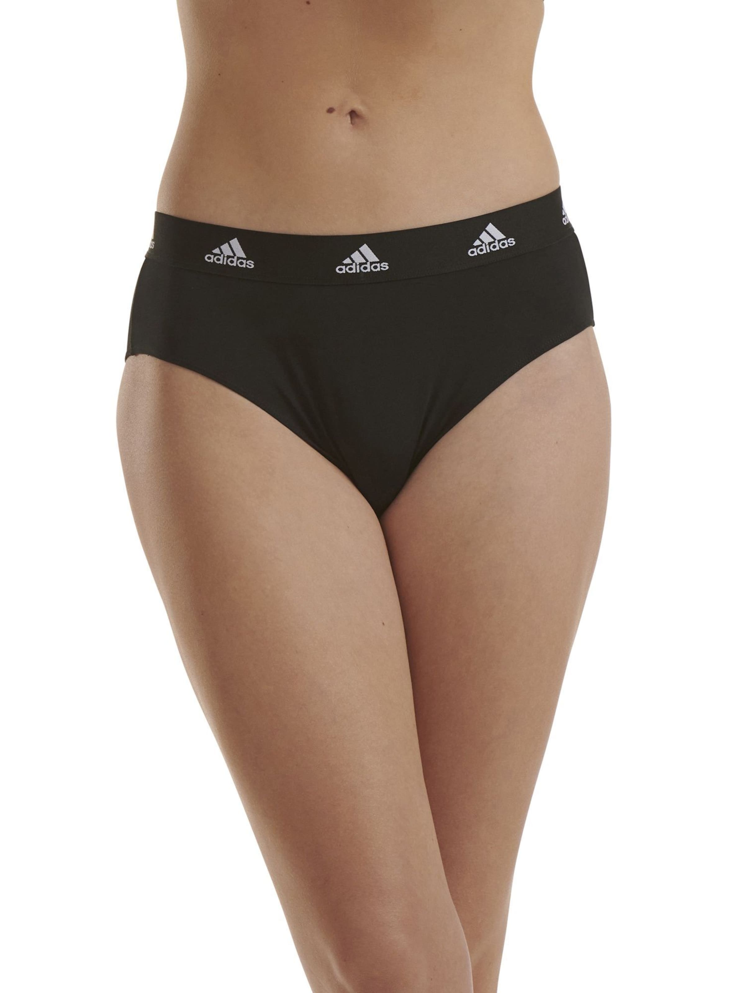 Slip ADIDAS en noir : devant