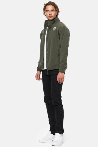LONSDALE Fleecejacke 'Ardgour' in Grün