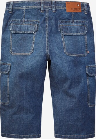 REDPOINT Regular Cargo Jeans in Blue