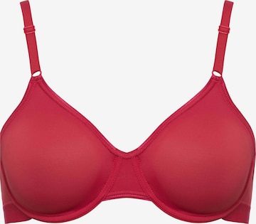 BeeDees Bra 'Bügel-BH Microfun W' in Red: front