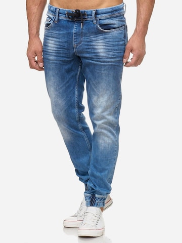 Tazzio Regular Jeans '17506' in Blau