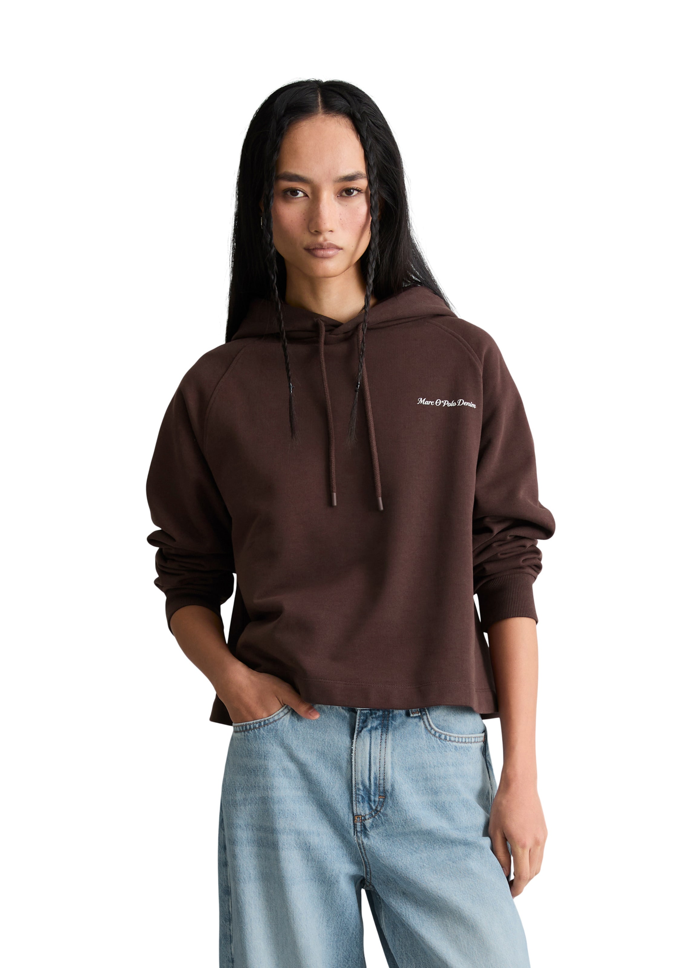 Marc O'Polo DENIM Sweatshirt in Red: front