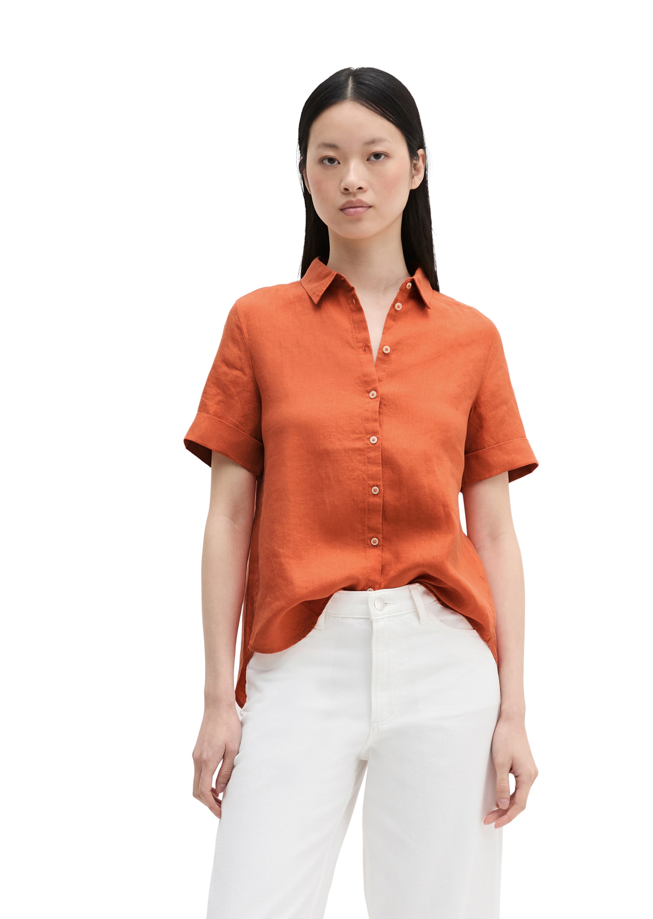 Marc O'Polo Blouse in Orange: front