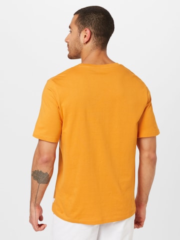 Coupe slim T-Shirt JACK & JONES en orange