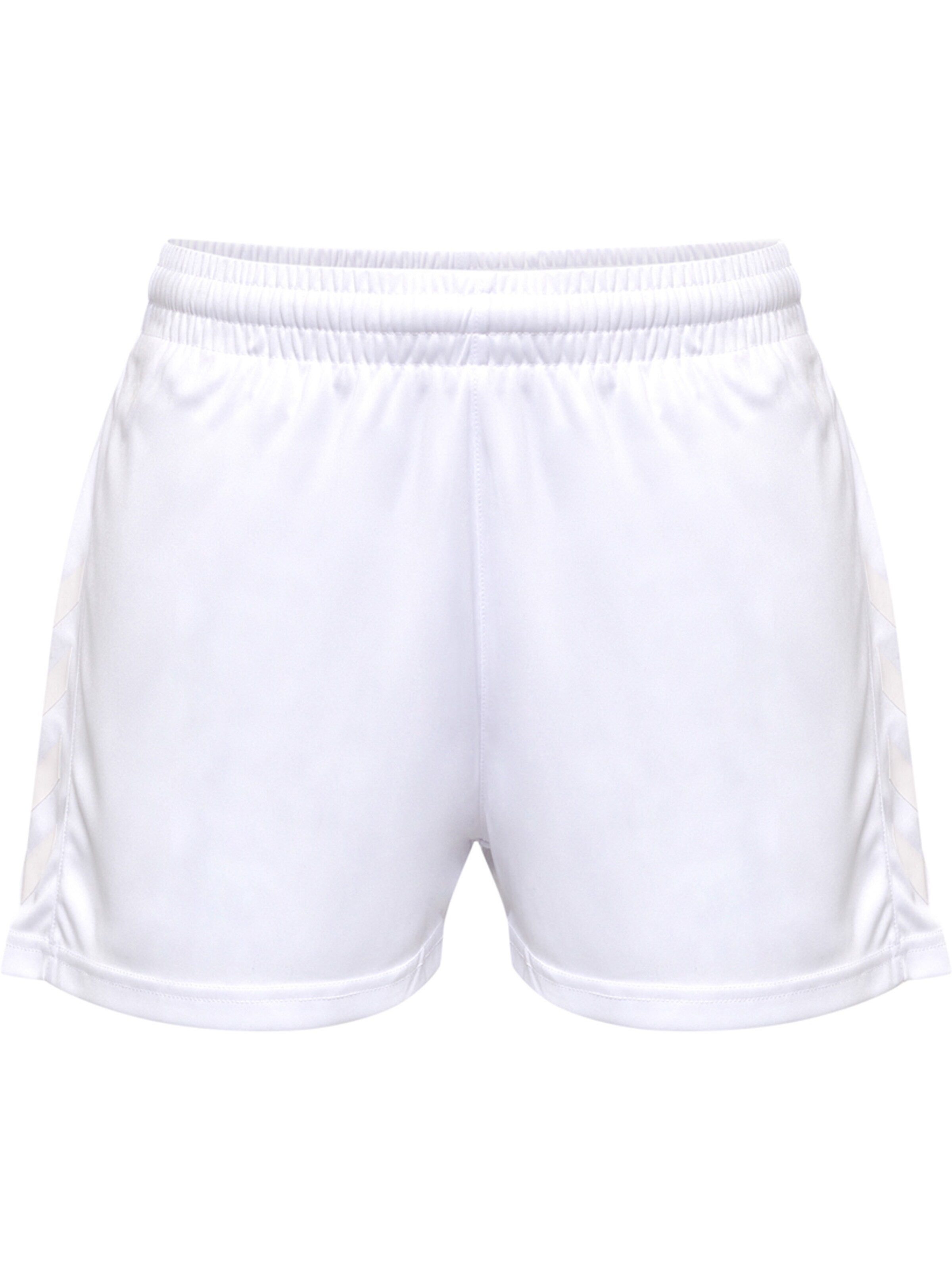 Hummel Regular Sportbroek in Wit: voorkant