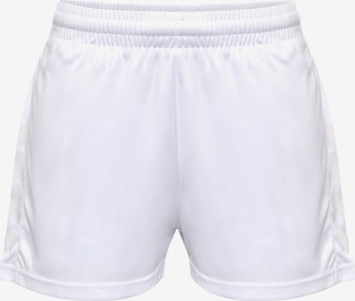 Hummel Pantalon de sport en blanc, Vue avec produit