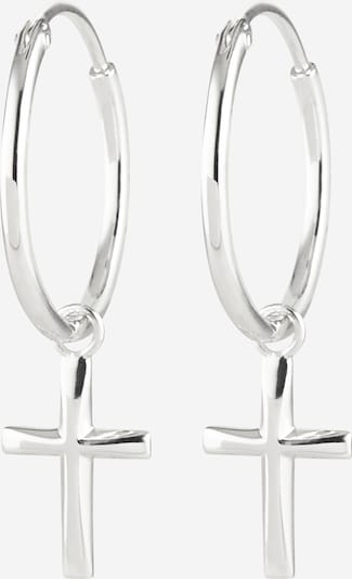 ELLI Boucles d'oreilles 'Kreuz' en argent, Vue avec produit