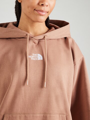 THE NORTH FACE Μπλούζα φούτερ 'ESSENTIAL' σε καφέ