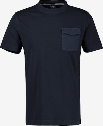 T-Shirt LERROS en bleu : devant