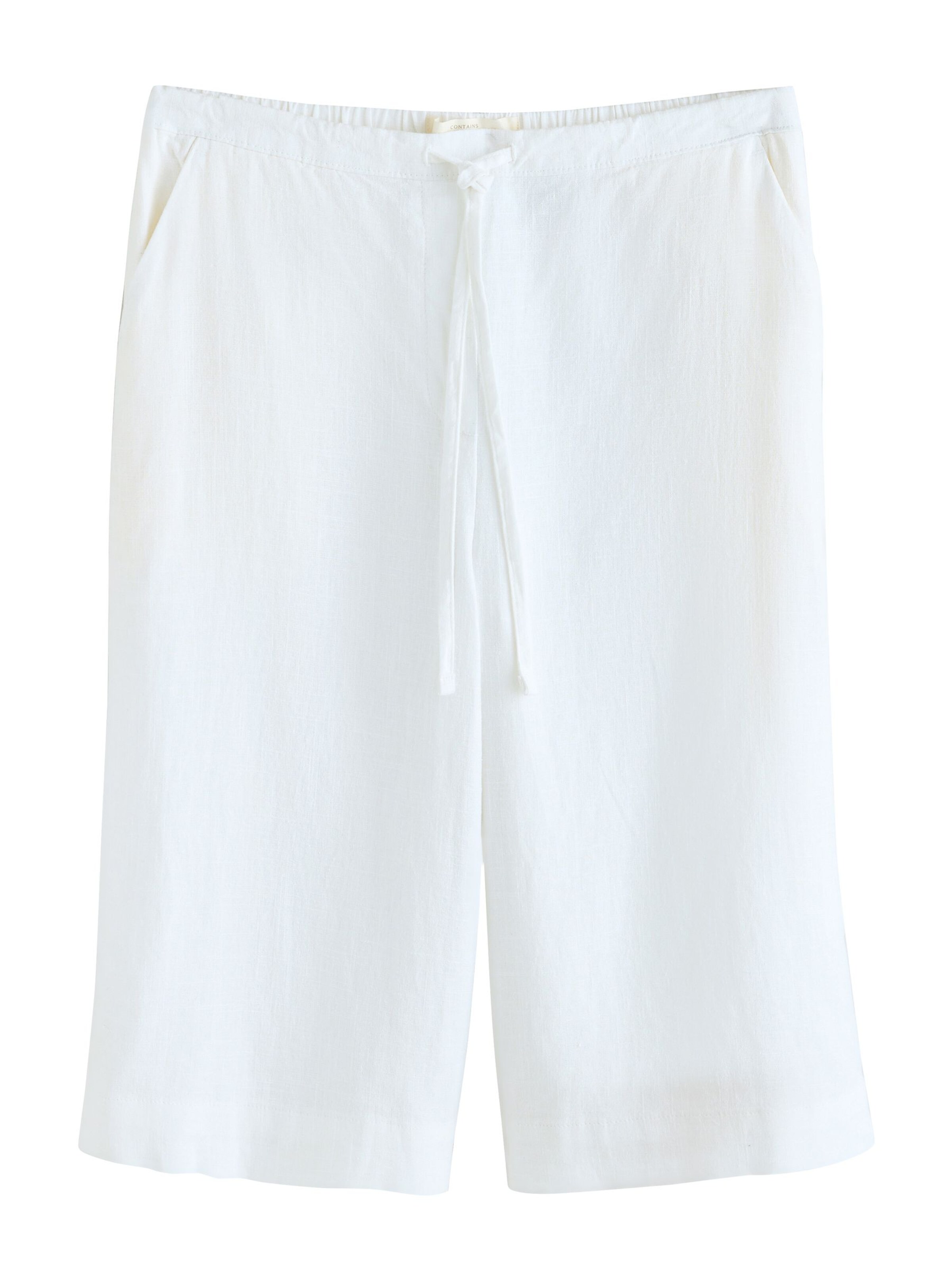 Next Обычный Штаны в Белый: спереди