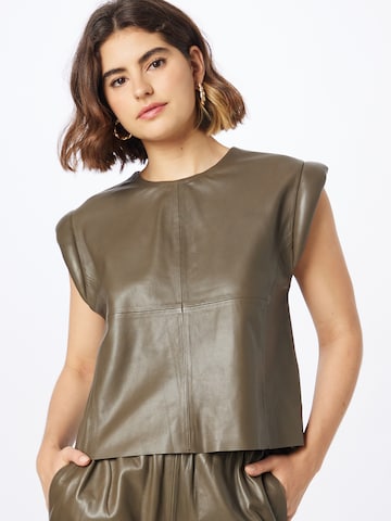 Notes du Nord Shirt 'Debbie' in Green: front
