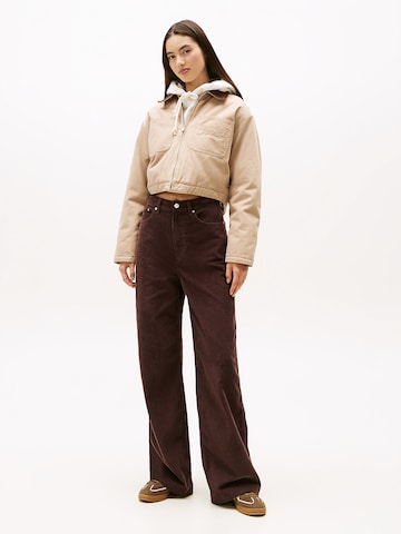 Wide Leg Pantalon 'Claire' Tommy Jeans en marron