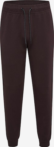 Hummel Sports trousers in Brown: front