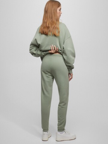 Effilé Pantalon Pull&Bear en vert