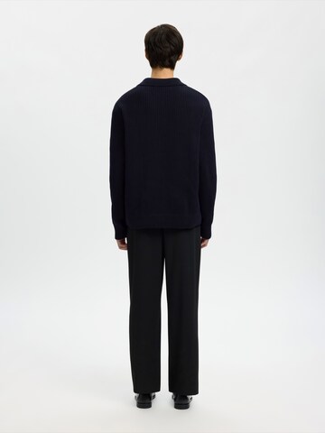 Pull-over 'SLHDRY' SELECTED en bleu