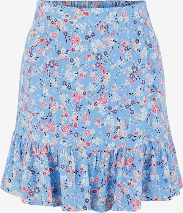 PIECES Skirt 'Gertrude' in Blue: front