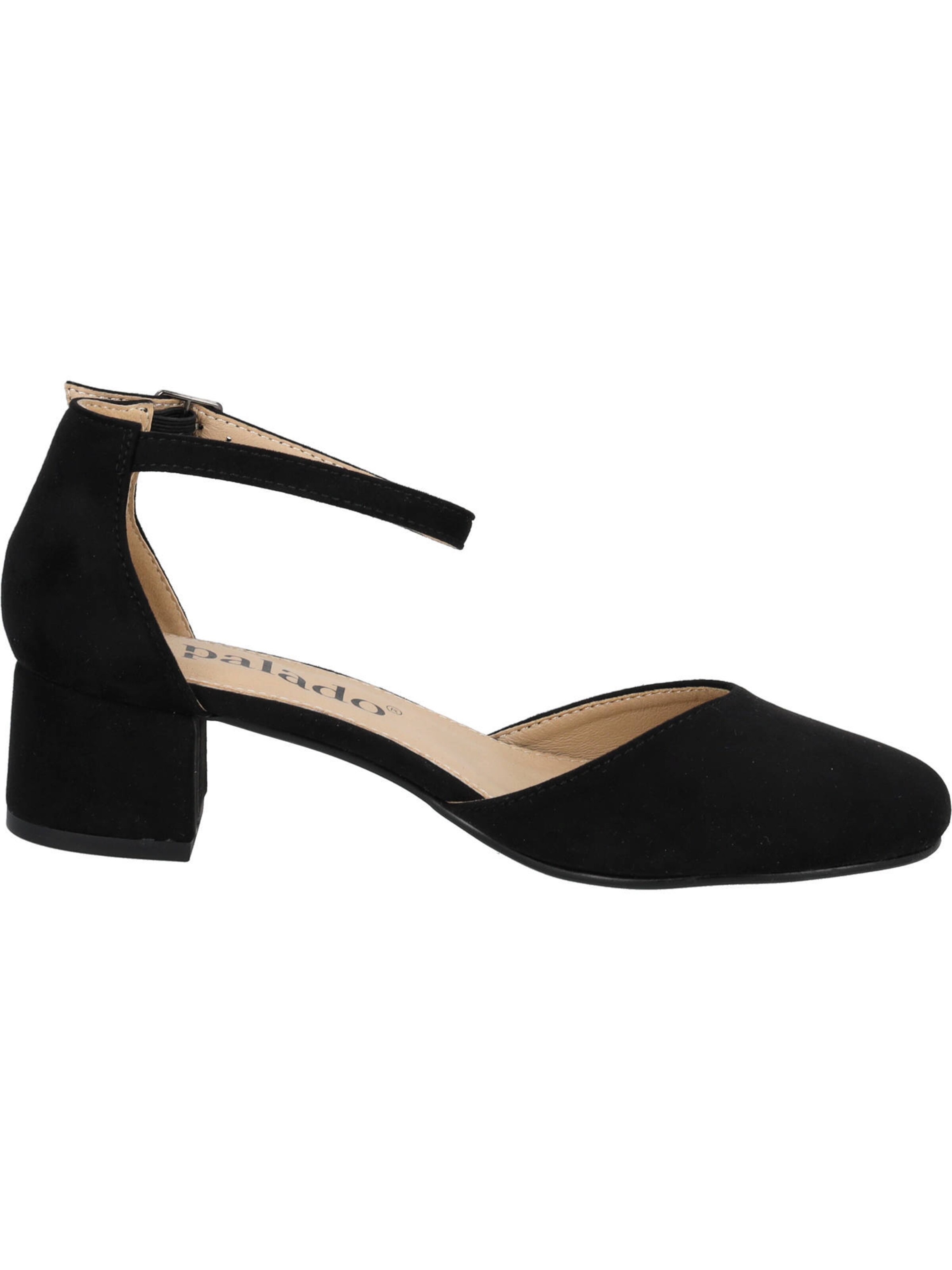 Palado Sandalen met riem 'Wystin' in Zwart