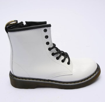 Dr. Martens Dress Boots in 35 in White: front