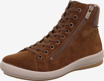 Legero Lace-Up Ankle Boots 'TANARO 5.0' in Brown: front