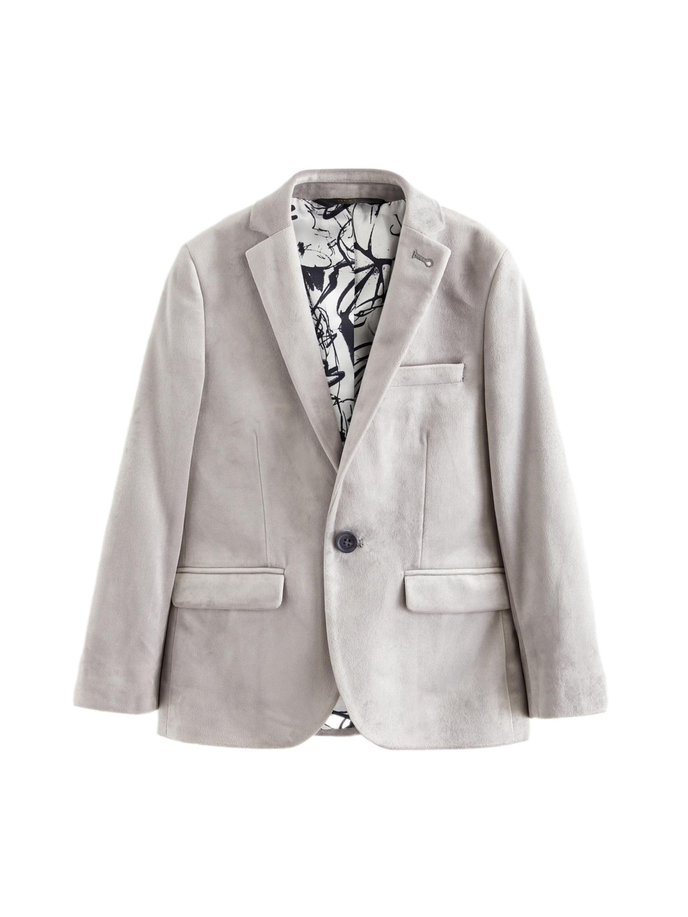 Vestes de costume Next en gris : devant