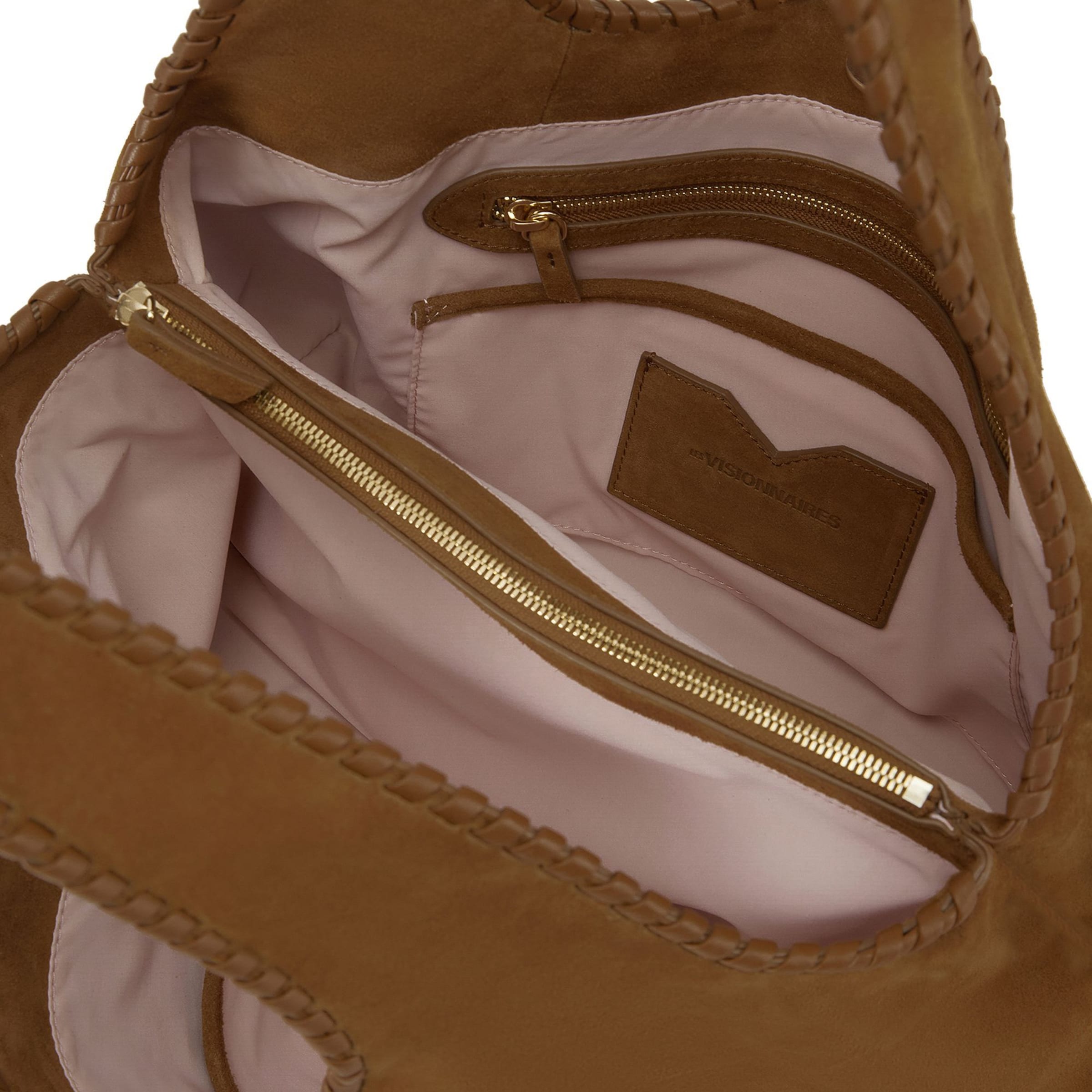 Les Visionnaires Shoulder bag 'Paz Cozy' in Brown