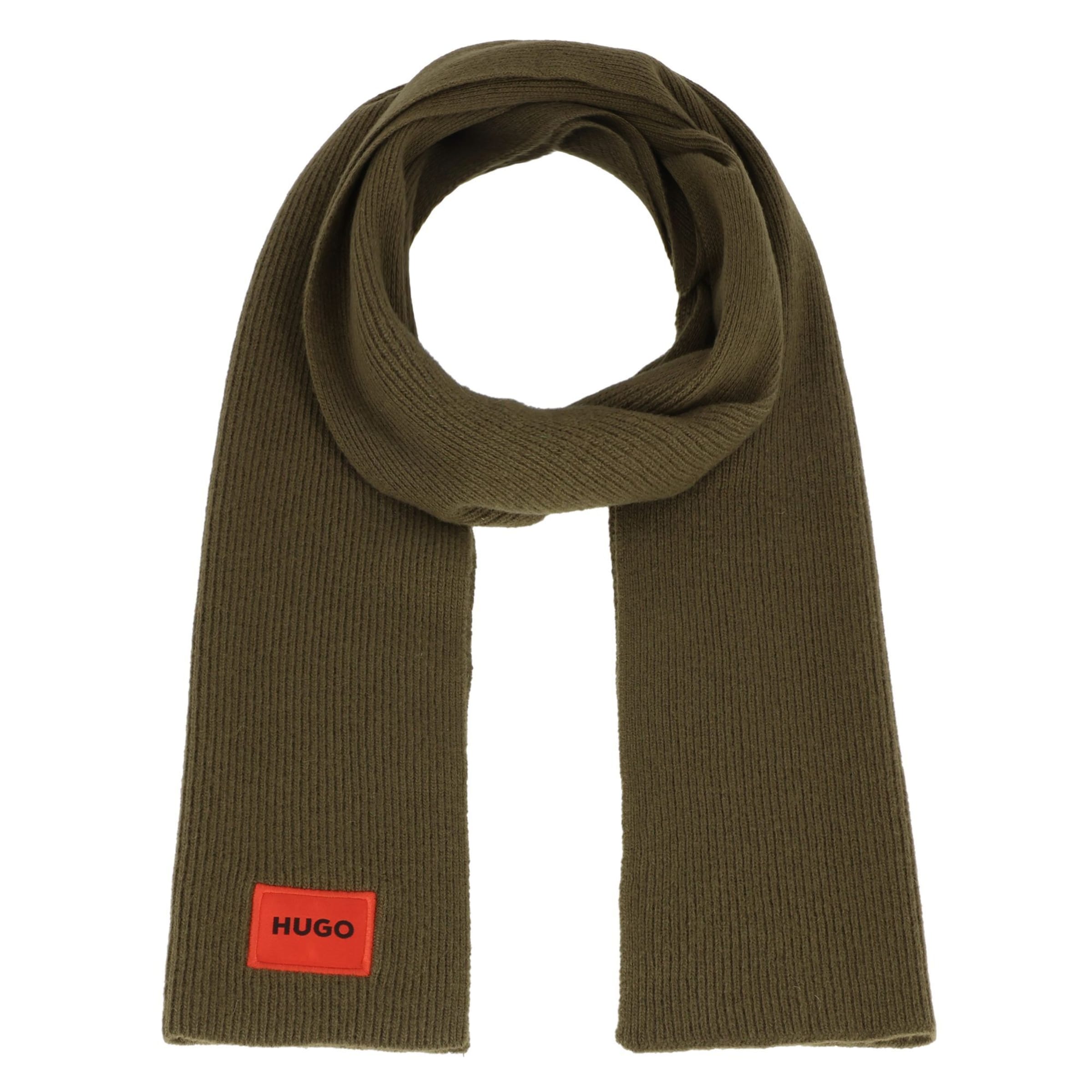 HUGO Scarf 'Zaff 6' in Brown: front