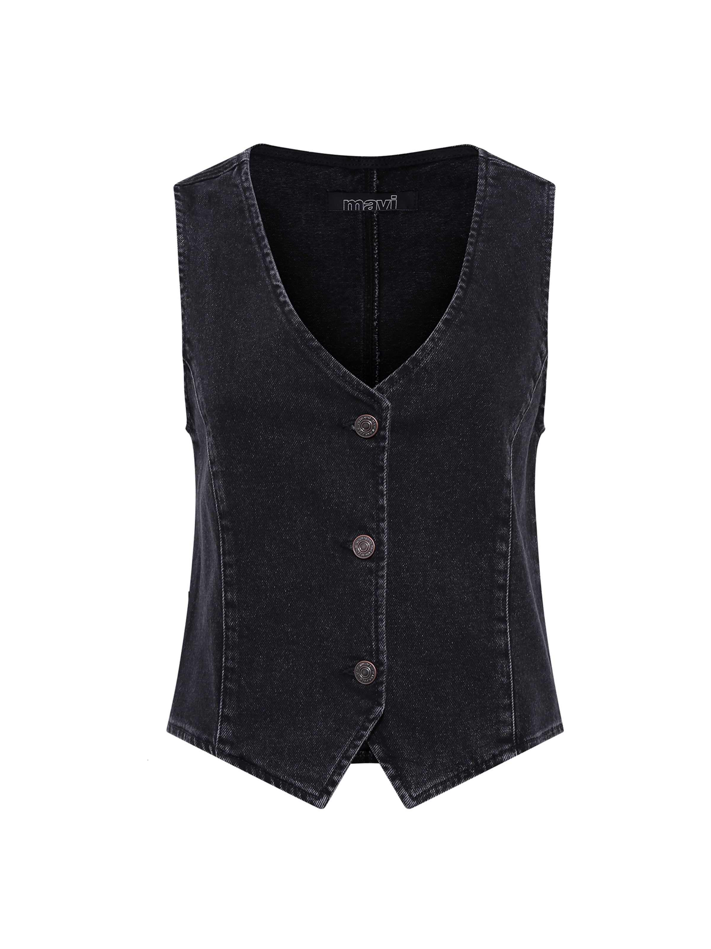 Mavi Jacket 'Vela' in Schwarz: Vorderseite