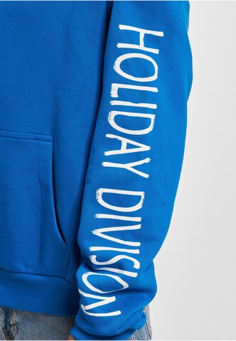Just Rhyse Sweatshirt'Holiday Division' in Blau