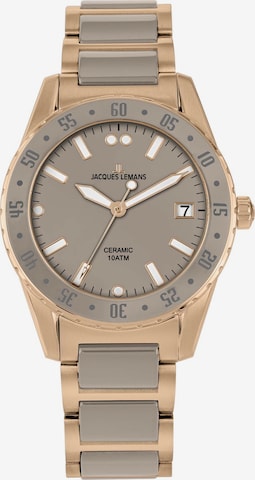 Jacques Lemans Uhr in Gold: predná strana