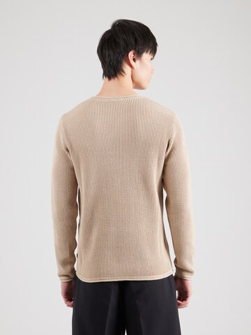 INDICODE JEANS Sweater 'Hoffvin' in Beige
