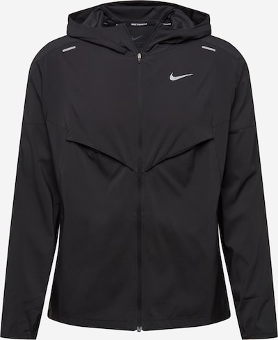 NIKE Sports jacket in Black / White, Item view