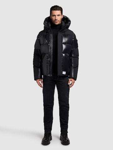 Veste d’hiver 'Alst' khujo en noir