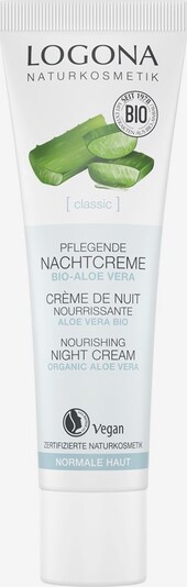 Logona Nachtcreme in weiß, Produktansicht