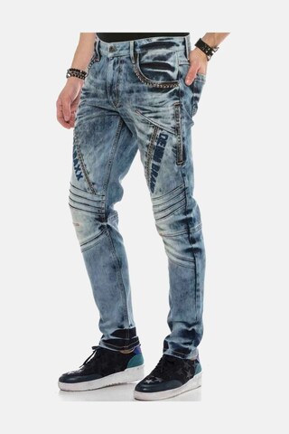 Coupe slim Jean 'DENIM' CIPO & BAXX en bleu