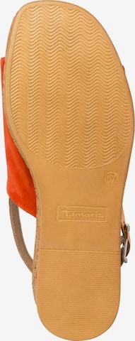 TAMARIS Sandale in Orange