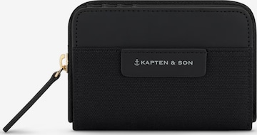 juoda Kapten & Son Piniginė 'Bergen Pro small': priekis