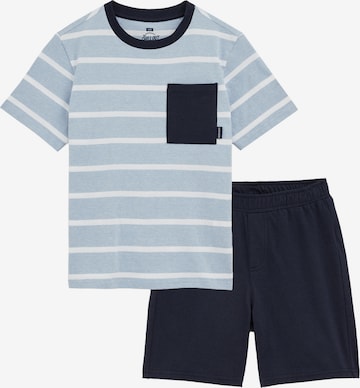 mėlyna WE Fashion Miego kostiumas: priekis