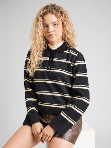 juoda VERO MODA Megztinis 'VMTACEY': priekis