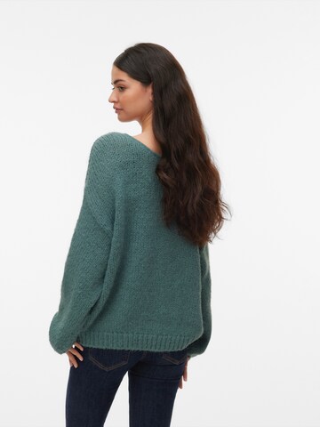 VERO MODA Oversized trui 'VMMaybe' in Groen