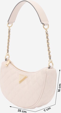 GUESS Schultertasche 'GIULLY' in Beige