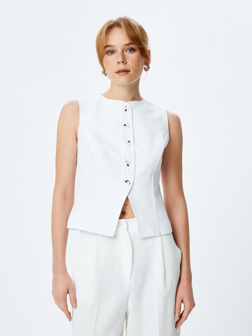 Koton Suit Vest in White: front