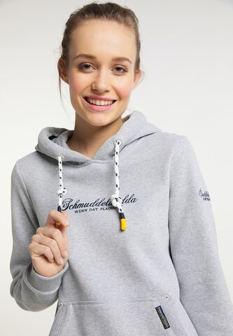 Schmuddelwedda Sweatshirt in Grau