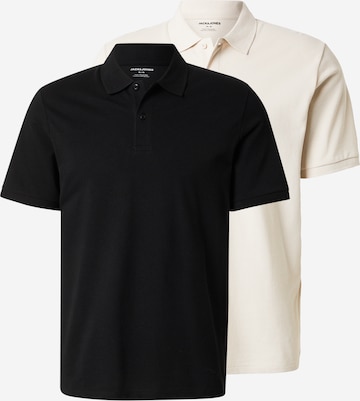 bēšs JACK & JONES T-Krekls 'JJKANE': no priekšpuses