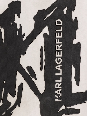 Tricou de la Karl Lagerfeld pe alb