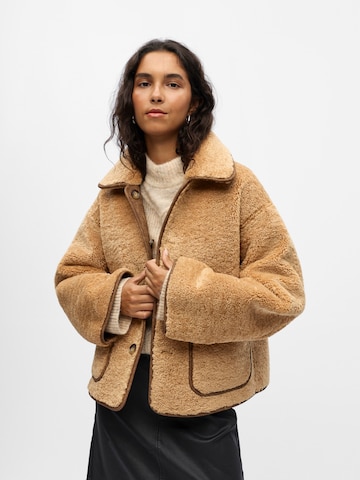 OBJECT Winterjas 'OBJSHARRI' in Bruin