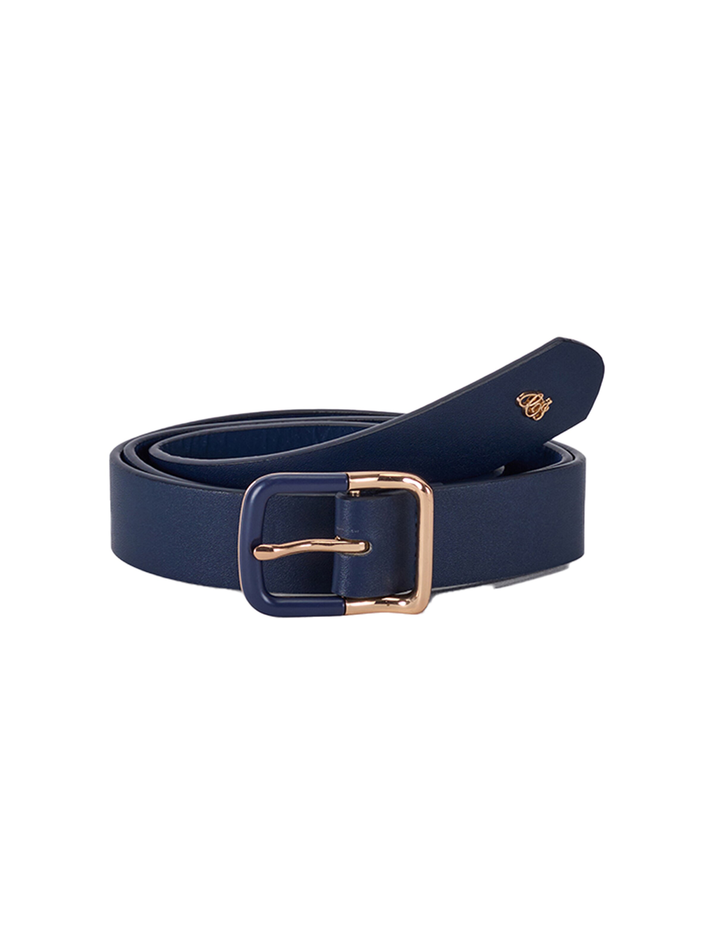 Ceinture Camomilla Italia en bleu : devant