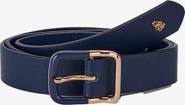 Ceinture Camomilla Italia en bleu : devant