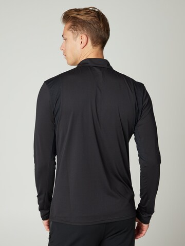 PROTEST Athletic Sweatshirt 'PRTSTRAYED' in Black: front