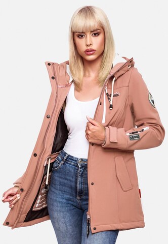 MARIKOO Raincoat 'Zimtzicke' in Pink